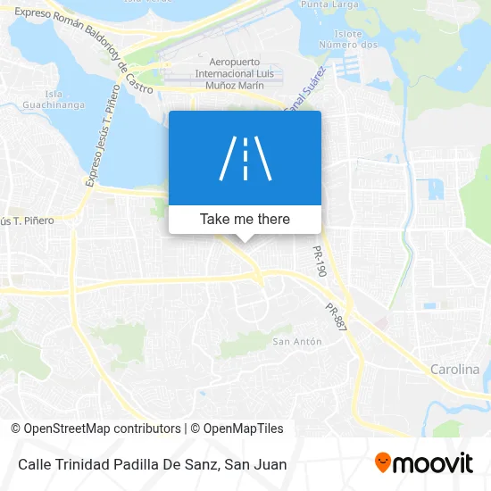 Mapa de Calle Trinidad Padilla De Sanz