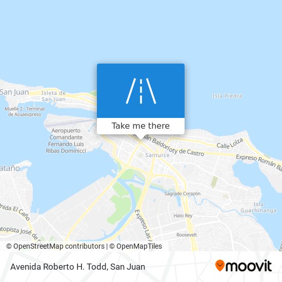 Mapa de Avenida Roberto H. Todd