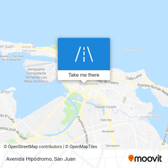 Mapa de Avenida Hipódromo