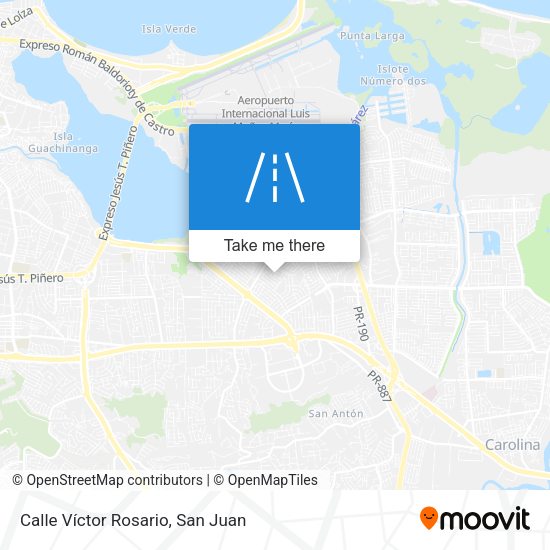 Calle Víctor Rosario map