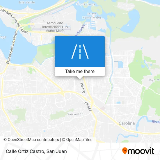 Calle Ortíz Castro map