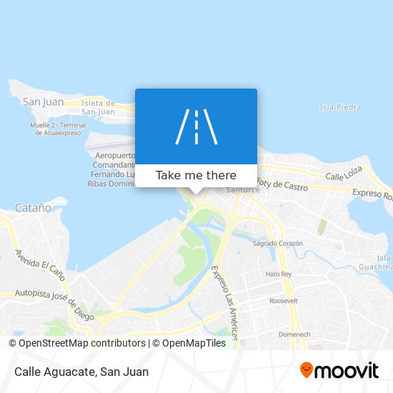 Calle Aguacate map