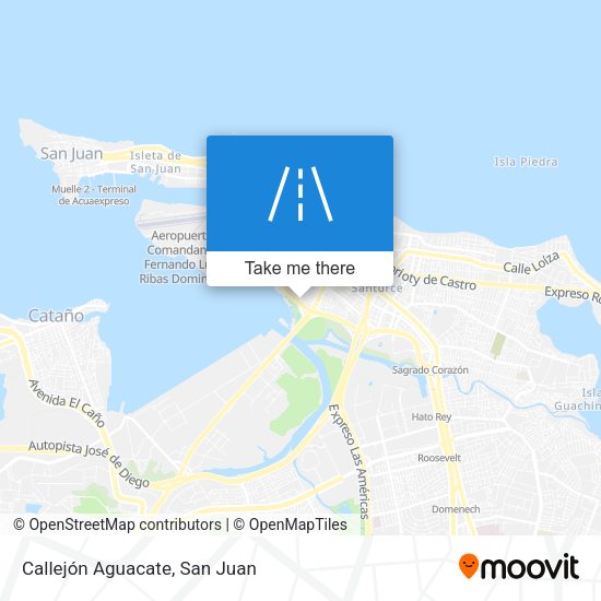 Mapa de Callejón Aguacate