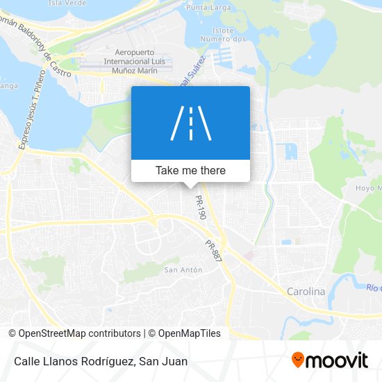 Calle Llanos Rodríguez map
