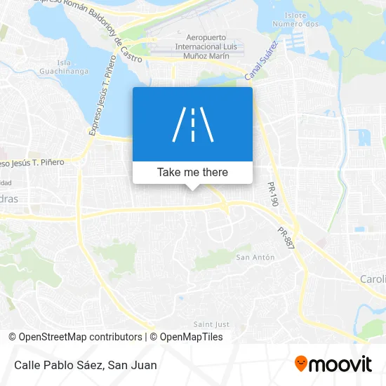 Mapa de Calle Pablo Sáez