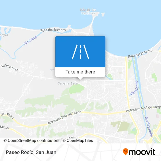 Mapa de Paseo Rocío