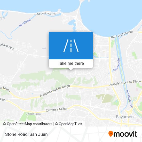 Mapa de Stone Road