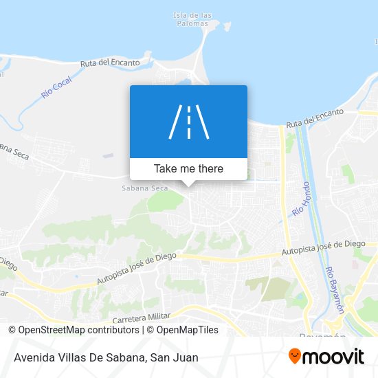 Avenida Villas De Sabana map