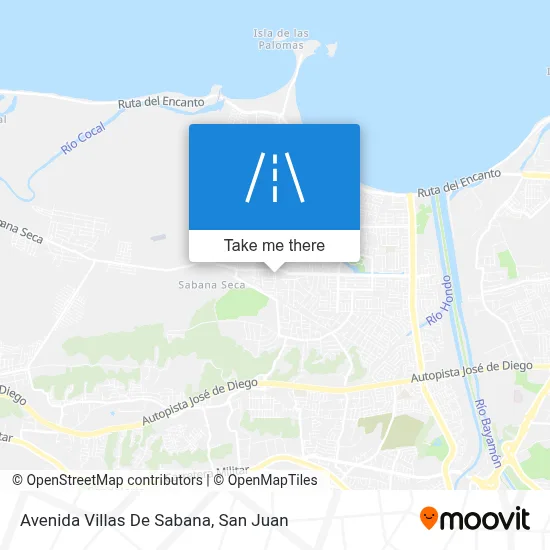 Avenida Villas De Sabana map