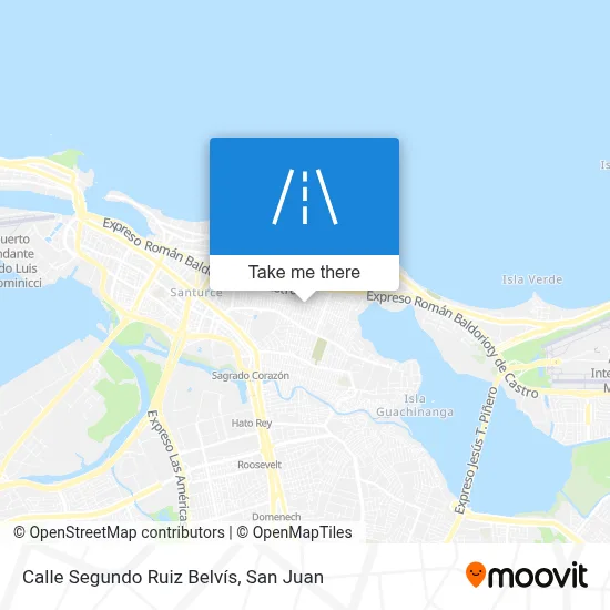 Mapa de Calle Segundo Ruiz Belvís