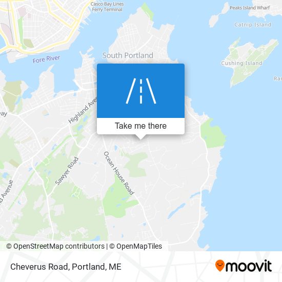 Mapa de Cheverus Road