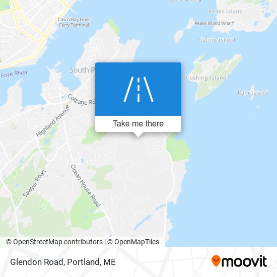 Mapa de Glendon Road