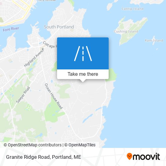 Granite Ridge Road map