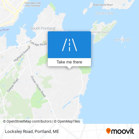 Mapa de Locksley Road