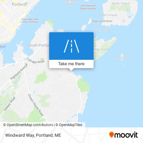 Windward Way map