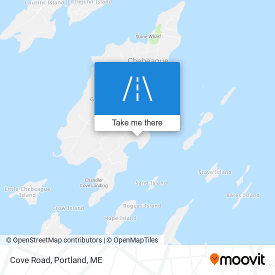 Cove Road map