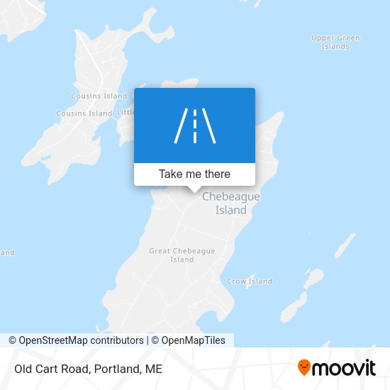 Mapa de Old Cart Road