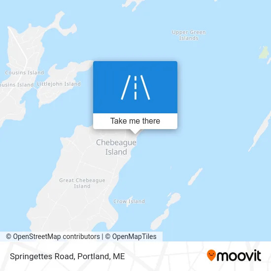 Springettes Road map