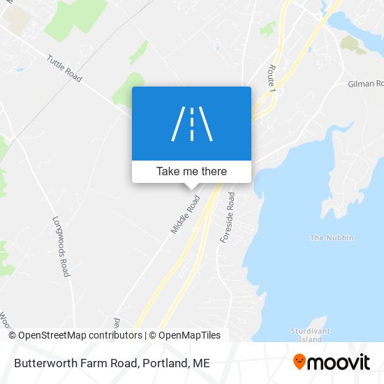 Mapa de Butterworth Farm Road