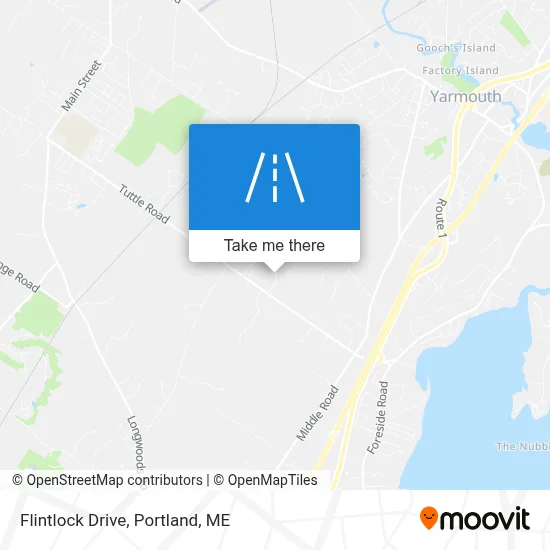 Flintlock Drive map