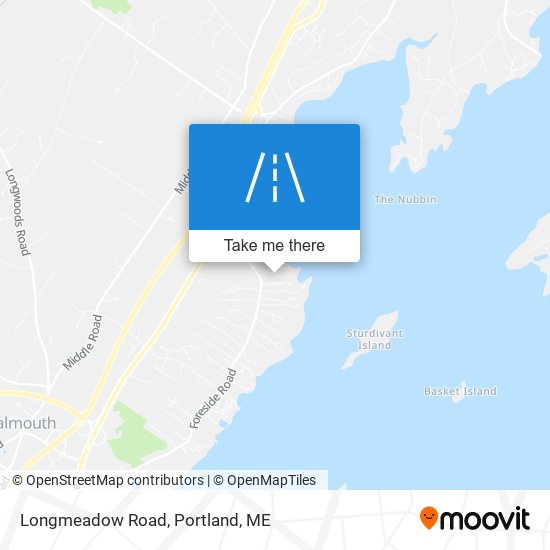 Longmeadow Road map