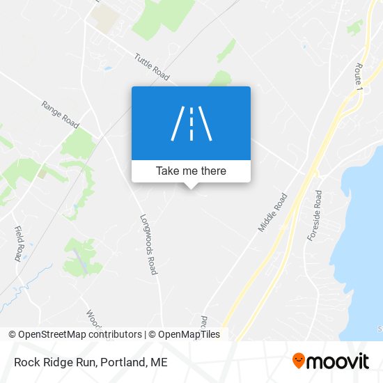 Rock Ridge Run map