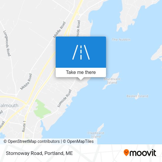 Mapa de Stornoway Road