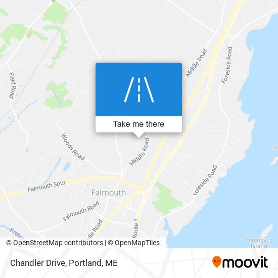 Mapa de Chandler Drive