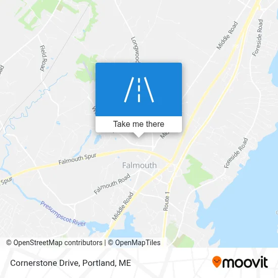 Cornerstone Drive map