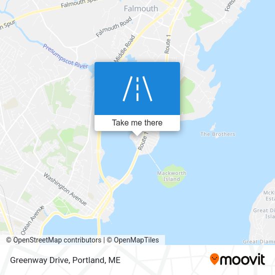 Mapa de Greenway Drive