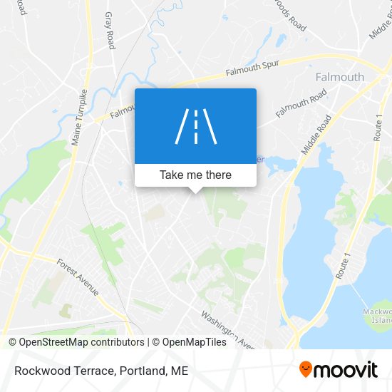 Rockwood Terrace map