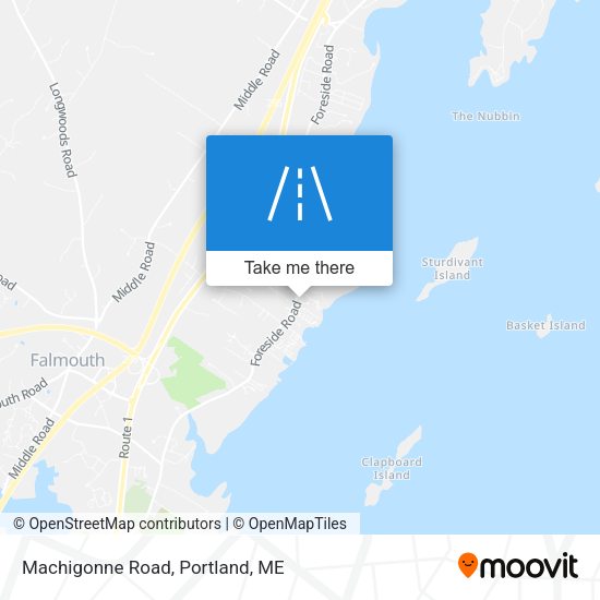 Mapa de Machigonne Road