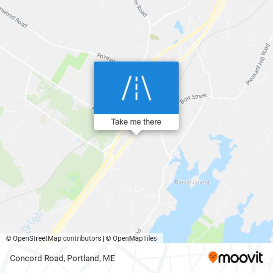 Mapa de Concord Road