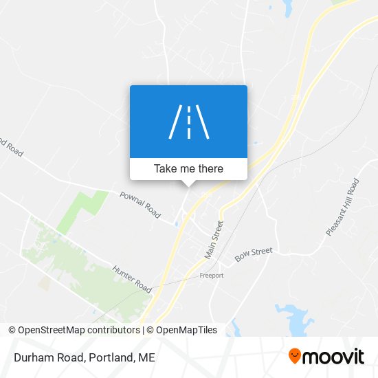Durham Road map