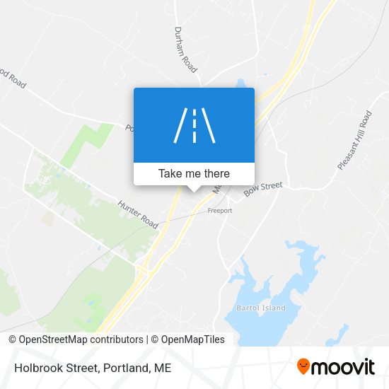Mapa de Holbrook Street