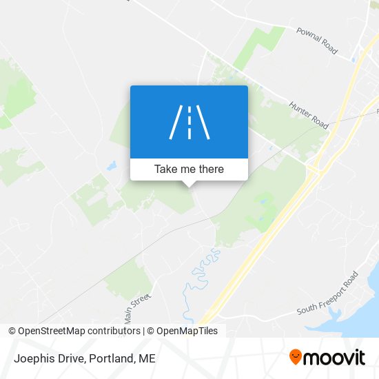 Joephis Drive map