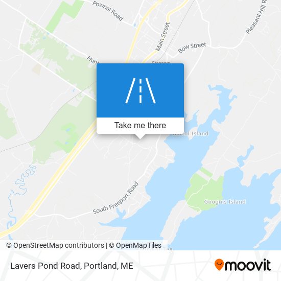 Mapa de Lavers Pond Road