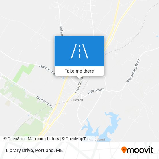 Library Drive map