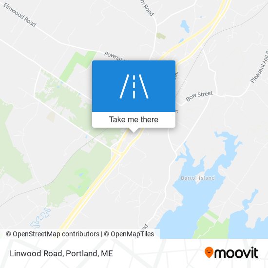 Linwood Road map