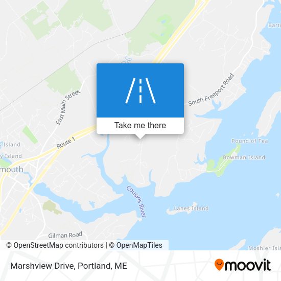 Mapa de Marshview Drive
