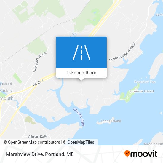 Marshview Drive map