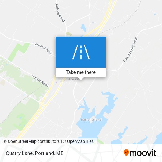 Mapa de Quarry Lane
