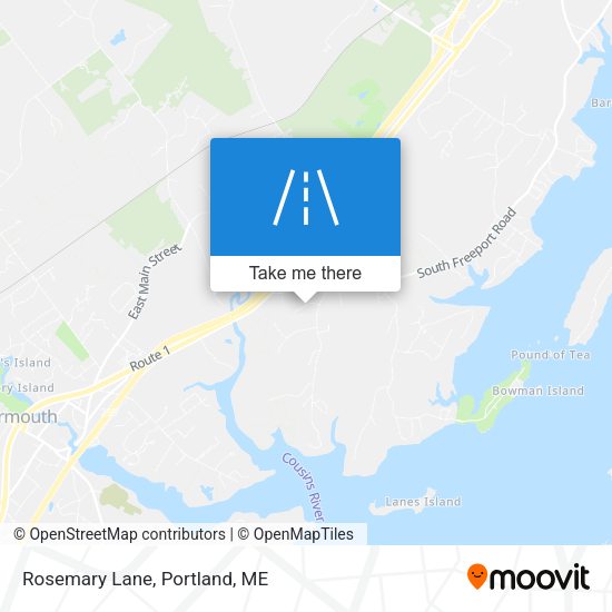 Mapa de Rosemary Lane