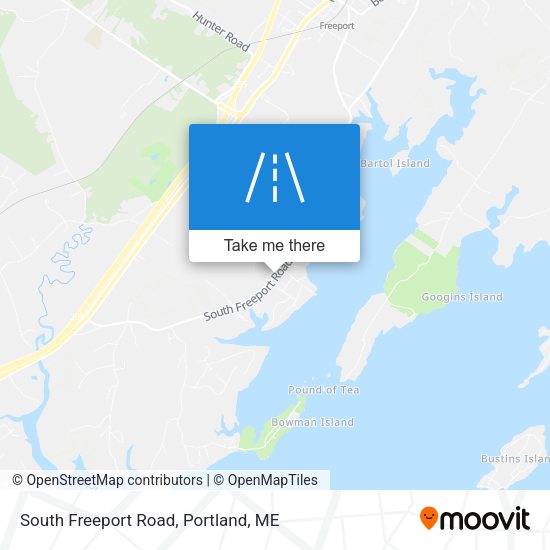 Mapa de South Freeport Road