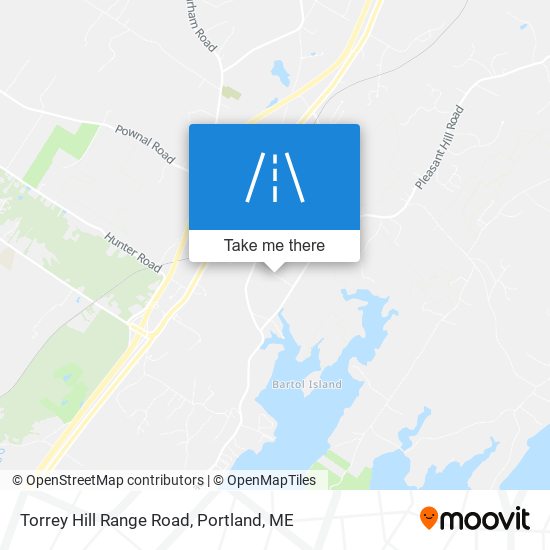 Torrey Hill Range Road map