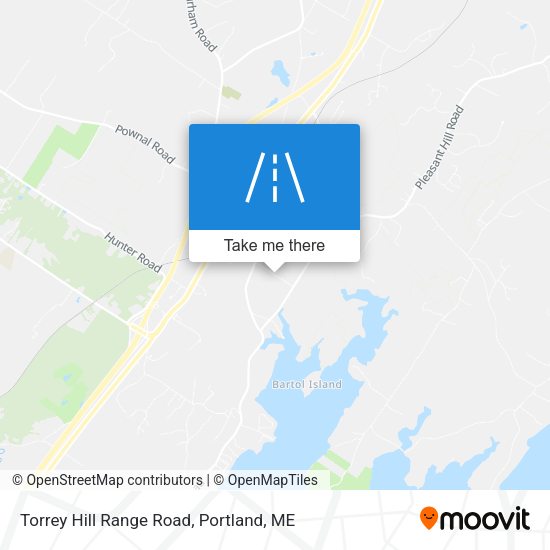 Torrey Hill Range Road map