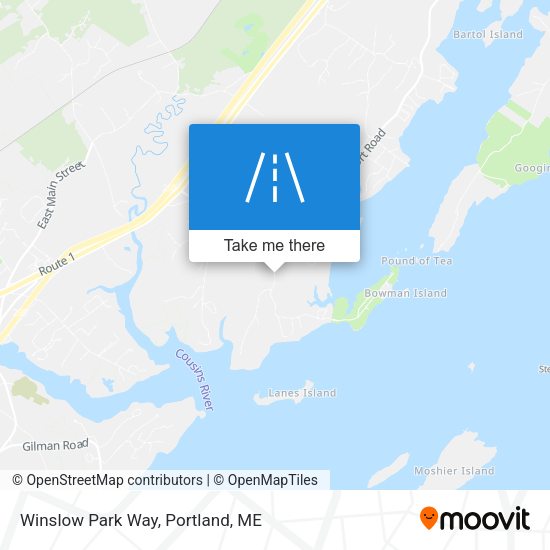 Mapa de Winslow Park Way