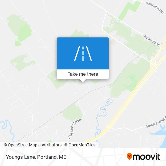 Youngs Lane map