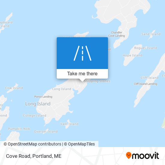 Cove Road map