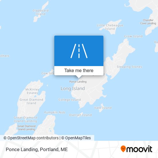 Ponce Landing map